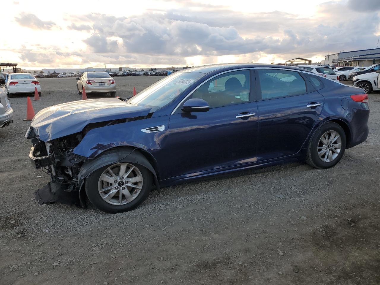 Image 1 of 2018 KIA OPTIMA LX 2018 with VIN 5XXGT4L36JG197016