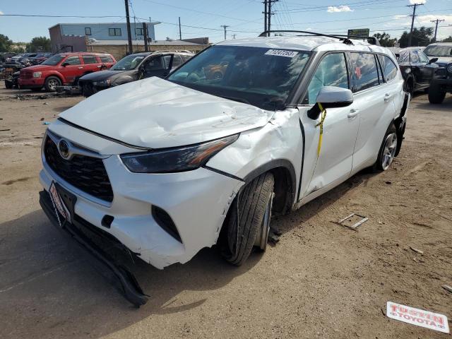 Изображение 1 2022 TOYOTA HIGHLANDER L 2022 с VIN 5TDCZRBH8NS562081