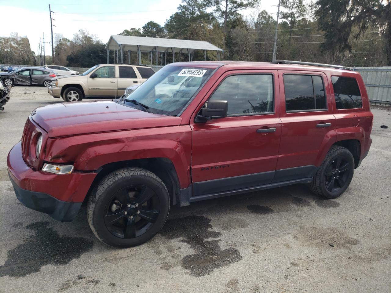 Image 1 of 2015 JEEP PATRIOT SPORT 2015 with VIN 1C4NJPBA9FD263896