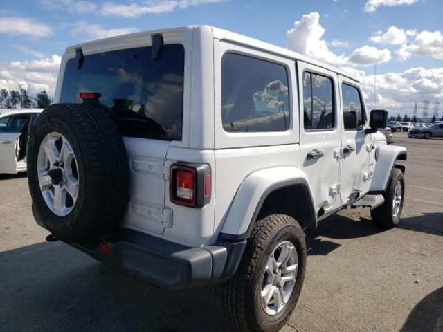 Изображение 3 2020 JEEP WRANGLER UNLIMITED SAHARA 2020 с VIN 1C4HJXEN7LW207452