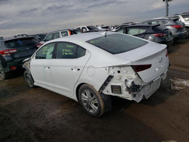 Image 2 of 2020 HYUNDAI ELANTRA SEL 2020 with VIN 5NPD84LF1LH555791