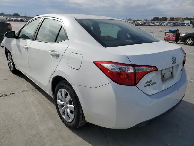 Image 2 of 2014 TOYOTA COROLLA L 2014 with VIN 5YFBURHE0EP079538