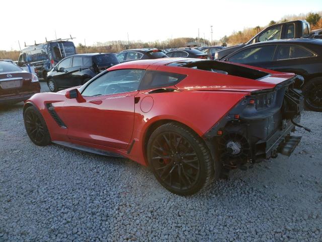Image 2 of 2017 CHEVROLET CORVETTE Z06 1LZ 2017 with VIN 1G1YP2D64H5606272