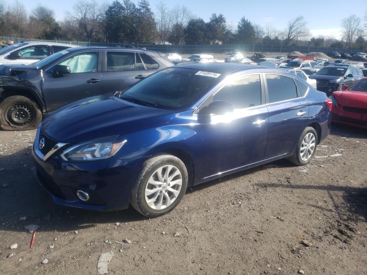 Image 1 of 2019 NISSAN SENTRA S 2019 with VIN 3N1AB7AP4KY357423