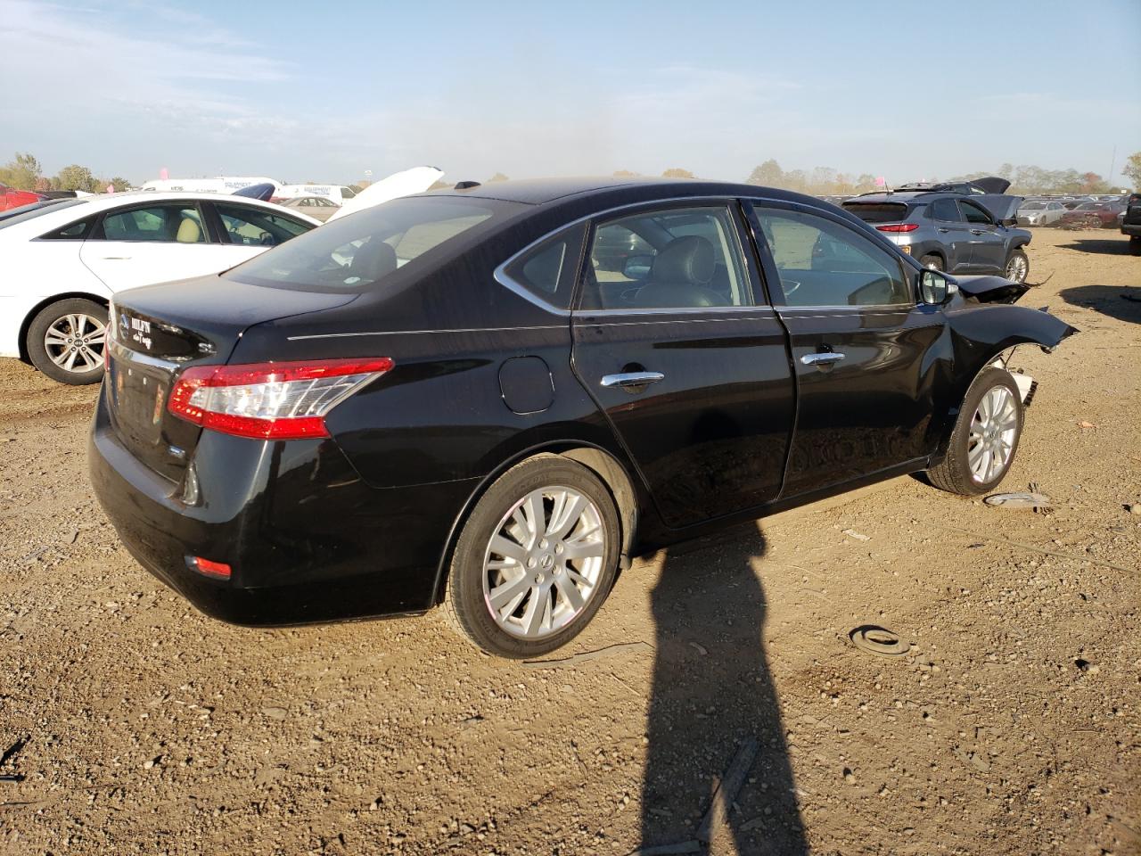 Image 3 of 2014 NISSAN SENTRA S 2014 with VIN 3N1AB7AP9EY209577