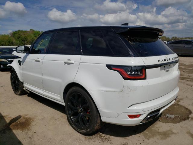 Image 2 of 2022 LAND ROVER RANGE ROVER SPORT SVR 2022 with VIN SALWZ2RE0NA222090