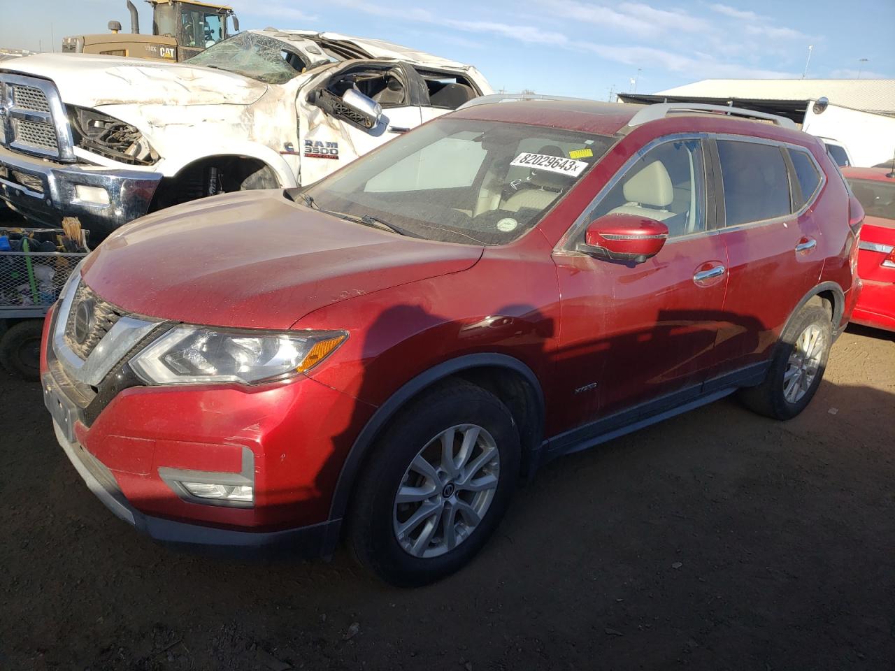 Изображение 1 2018 NISSAN ROGUE SV HYBRID 2018 с VIN 5N1ET2MV9JC837601