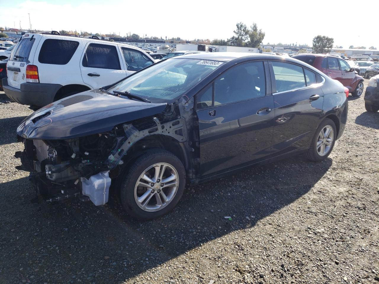Obraz 1 z 2018 CHEVROLET CRUZE LT 2018 z VIN 1G1BE5SM7J7123383
