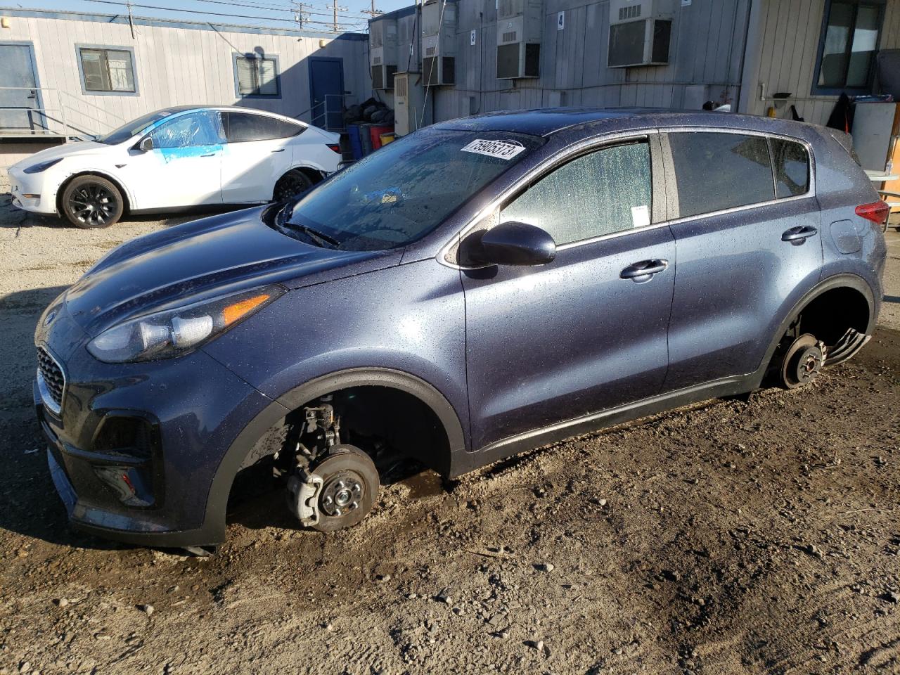 Image 1 of 2022 KIA SPORTAGE LX 2022 with VIN KNDPM3AC4N7018979