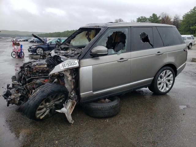 Image 1 of 2018 LAND ROVER RANGE ROVER HSE 2018 with VIN SALGS2SV4JA389114