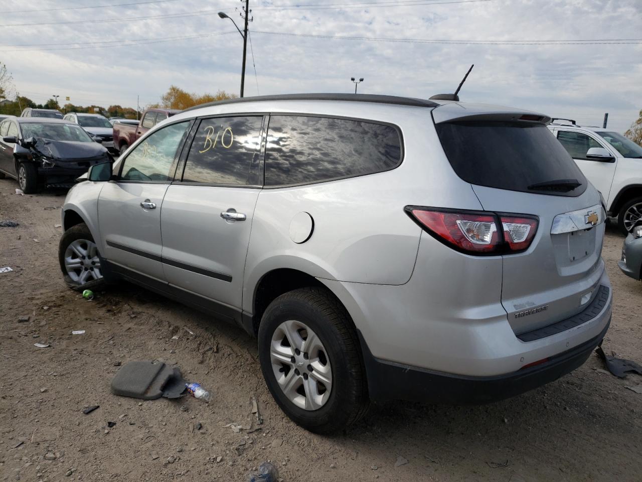 Image 2 of 2017 CHEVROLET TRAVERSE LS 2017 with VIN 1GNKRFED0HJ301491
