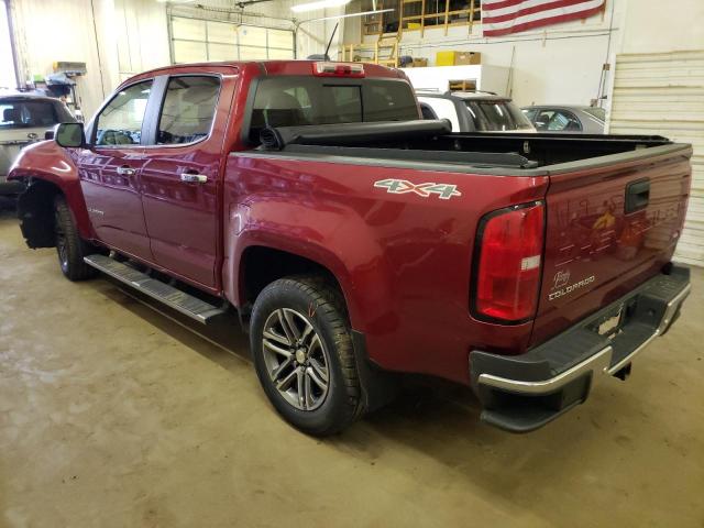 Image 2 of 2021 CHEVROLET COLORADO LT 2021 with VIN 1GCGTCEN7M1168228