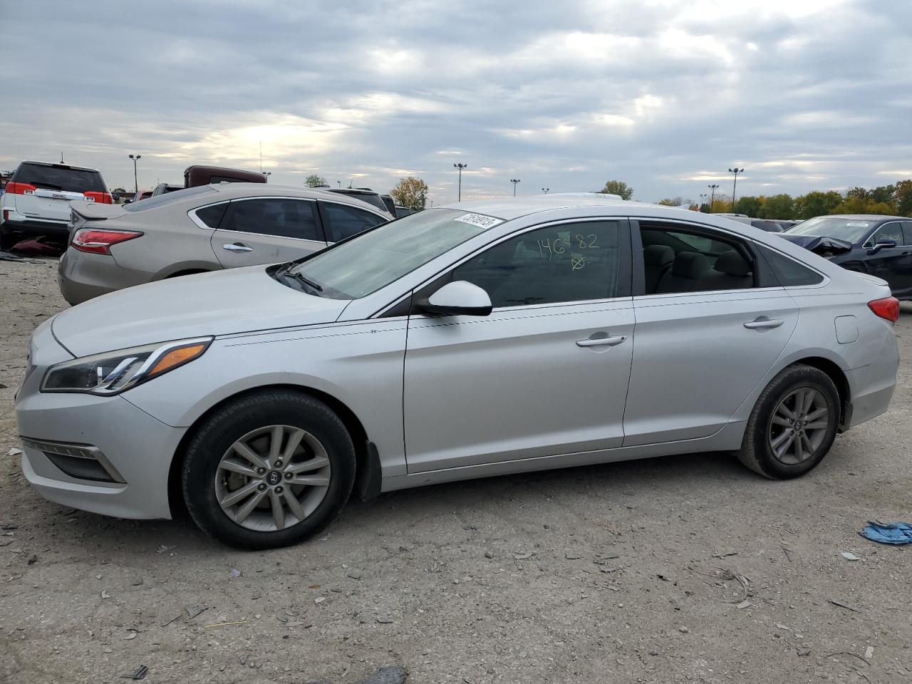 Image 1 of 2015 HYUNDAI SONATA SE 2015 with VIN 5NPE24AF7FH146482