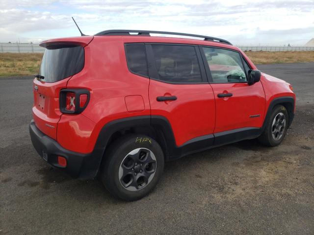 Image 3 of 2017 JEEP RENEGADE SPORT 2017 with VIN ZACCJAAB8HPF06603