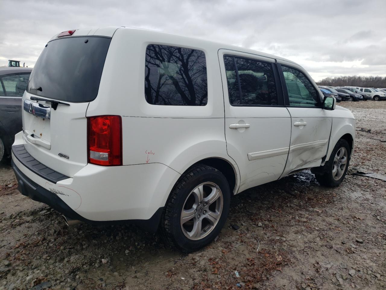 Image 3 of 2015 HONDA PILOT EX 2015 with VIN 5FNYF4H45FB045607