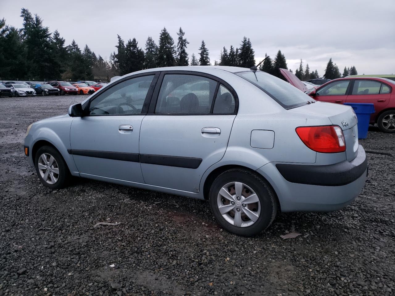 Изображение 2 2008 KIA RIO BASE 2008 с VIN KNADE123086374405