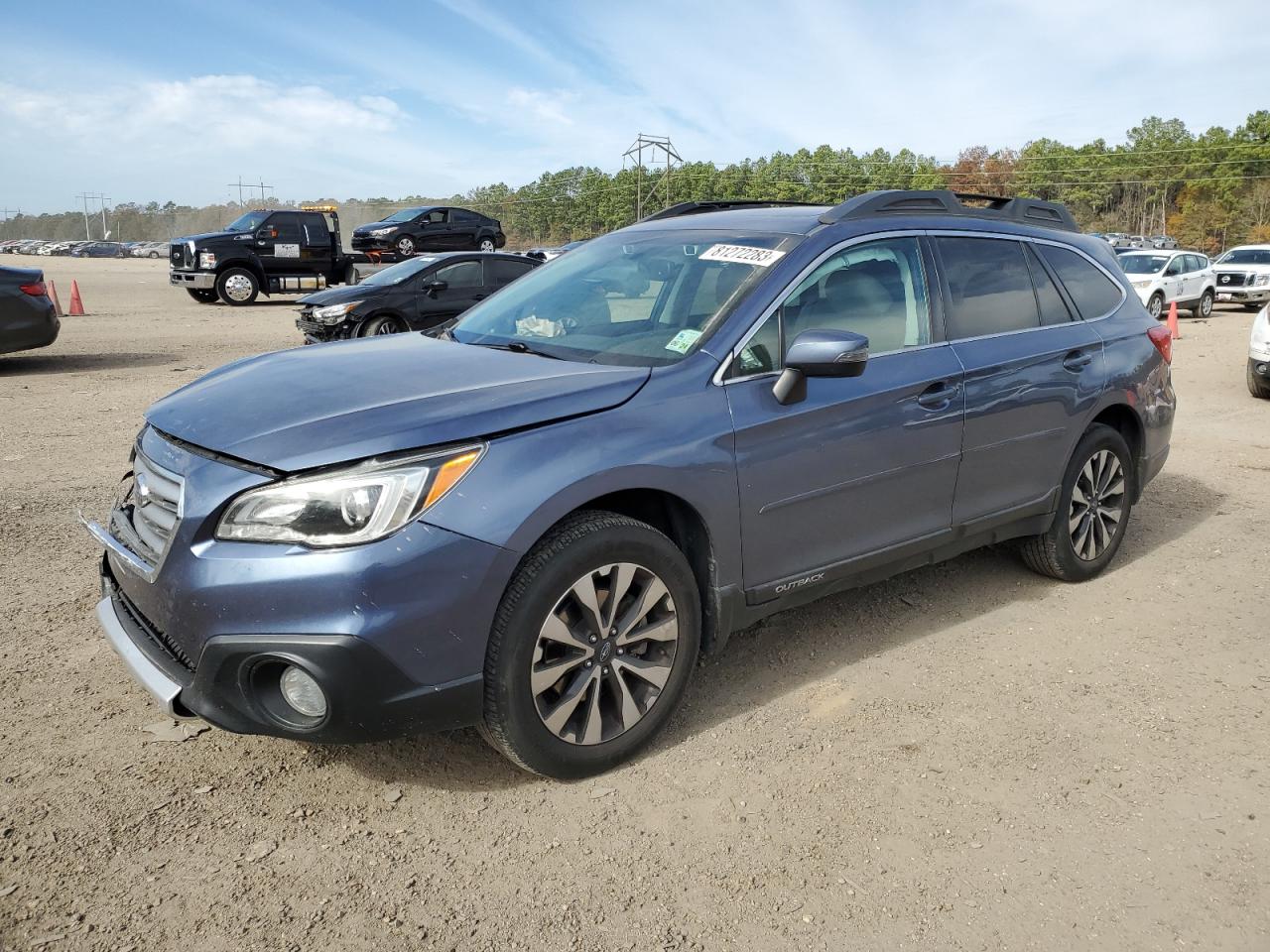 Image 1 of 2016 SUBARU OUTBACK 2.5I LIMITED 2016 with VIN 4S4BSBNC3G3239192