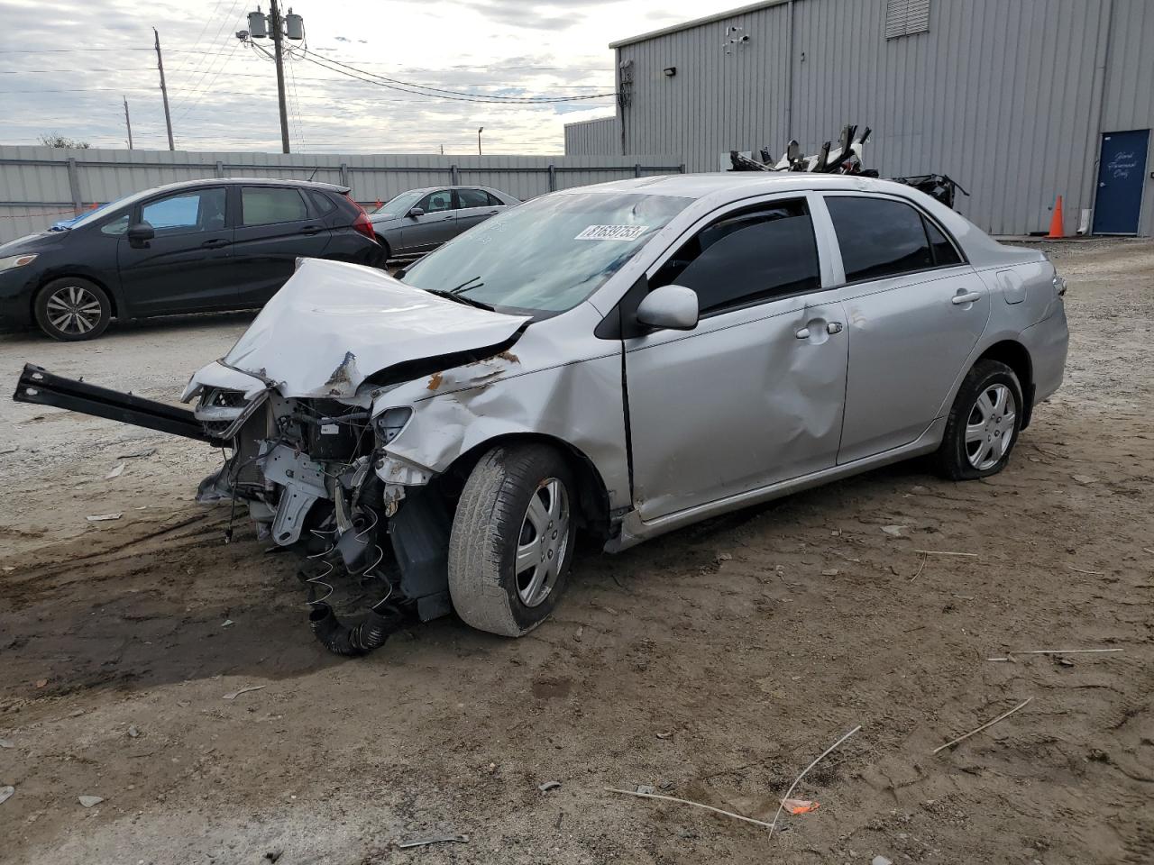 Image 1 of 2012 TOYOTA COROLLA BASE 2012 with VIN 2T1BU4EEXCC891093