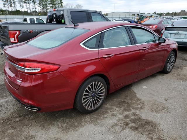Image 3 of 2017 FORD FUSION SE 2017 with VIN 3FA6P0H9XHR137103
