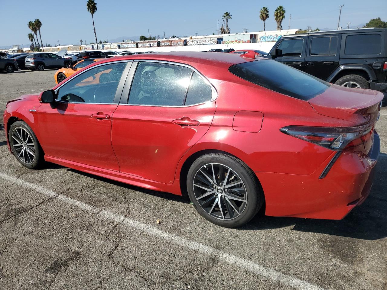 Obraz 2 z 2021 TOYOTA CAMRY SE 2021 z VIN 4T1G31AK7MU029579