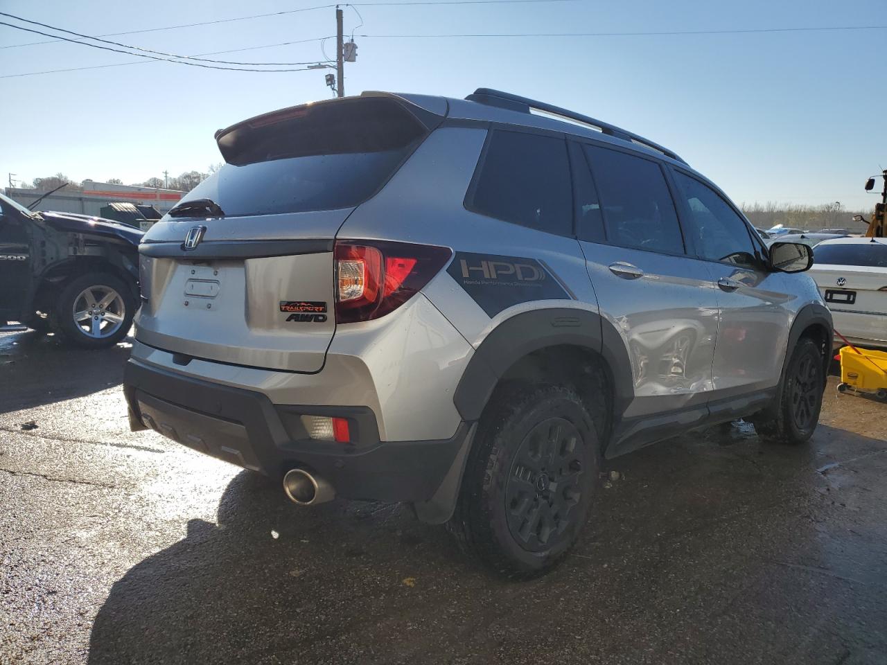 Изображение 3 2022 HONDA PASSPORT TRAIL SPORT 2022 с VIN 5FNYF8H60NB027314