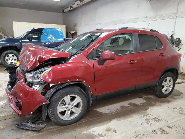 Image 1 of 2022 CHEVROLET TRAX 1LT 2022 with VIN KL7CJPSM7NB532471