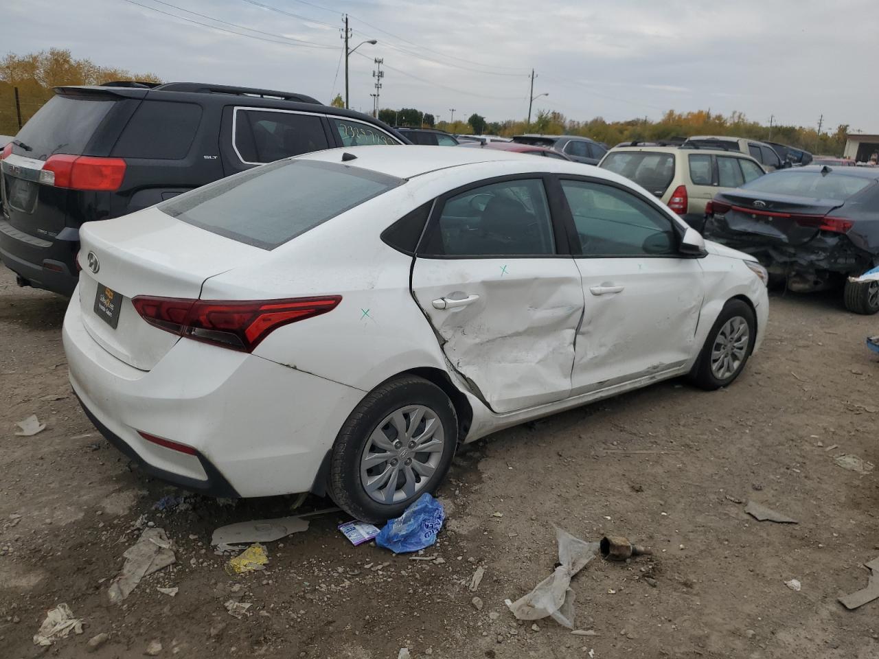 Image 3 of 2022 HYUNDAI ACCENT SE 2022 with VIN 3KPC24A60NE154546