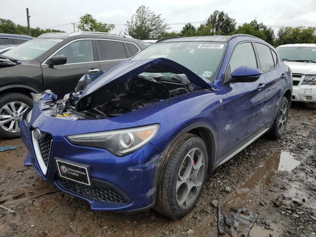 Image 1 of 2022 ALFA ROMEO STELVIO TI 2022 with VIN ZASPAKBN8N7D40177