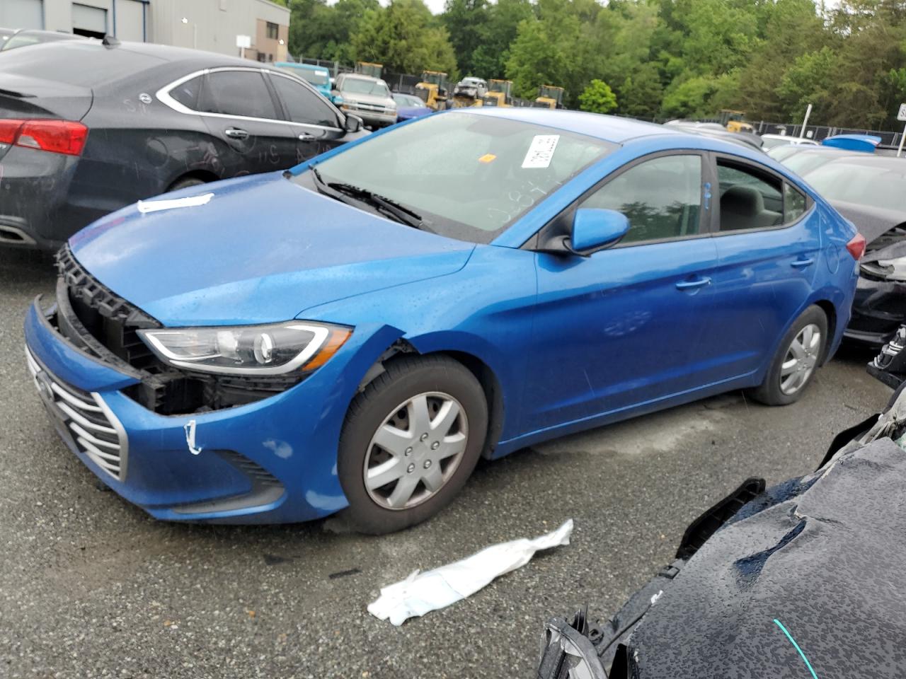 Image 1 of 2017 HYUNDAI ELANTRA SE 2017 with VIN 5NPD74LF0HH068446