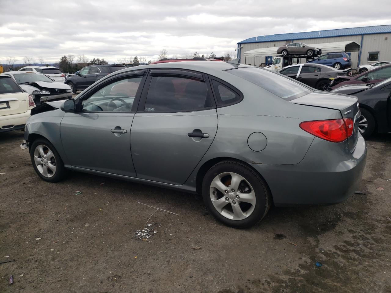Image 2 of 2010 HYUNDAI ELANTRA BLUE 2010 with VIN KMHDU4AD5AU022595