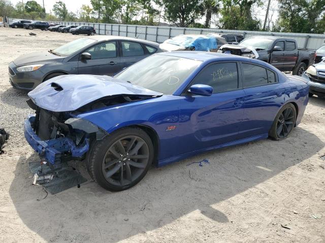 Image 1 of 2019 DODGE CHARGER SCAT PACK 2019 with VIN 2C3CDXGJ2KH603432