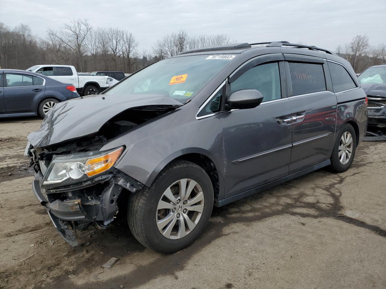Obraz 1 z 2016 HONDA ODYSSEY EXL 2016 z VIN 5FNRL5H69GB113364