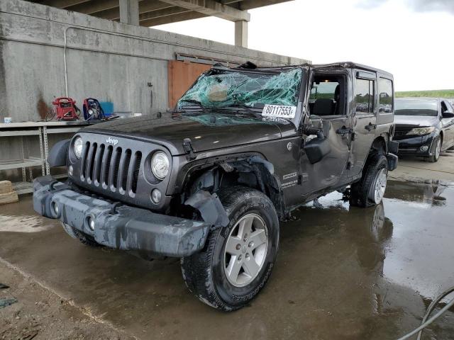 Image 1 of 2017 JEEP WRANGLER UNLIMITED SPORT 2017 with VIN 1C4BJWDG1HL691369