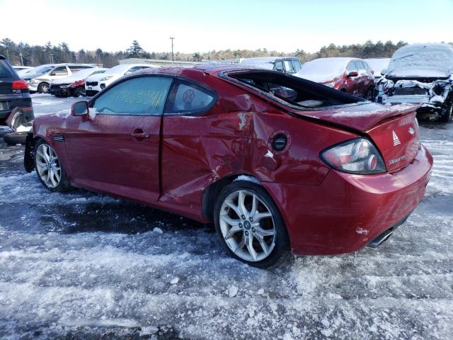 Image 2 of 2008 HYUNDAI TIBURON GT 2008 with VIN KMHHN66F38U283609