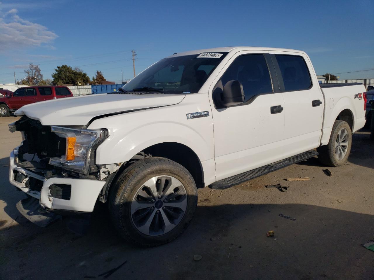 Image 1 of 2019 FORD F150 SUPERCREW 2019 with VIN 1FTEW1EP1KKD74110