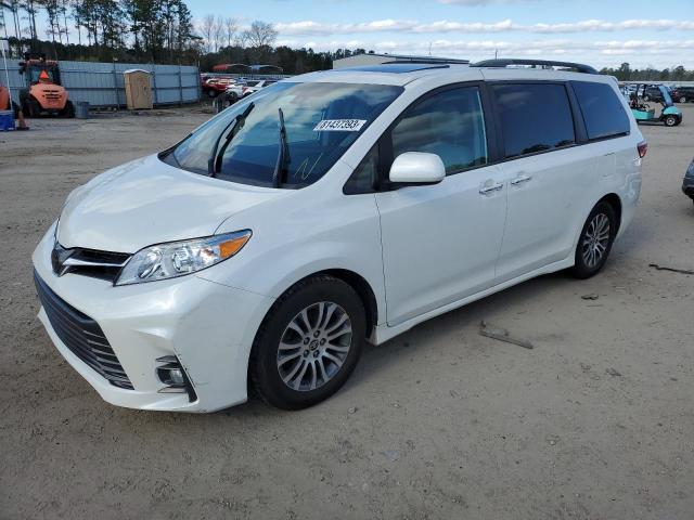 Image 1 of 2020 TOYOTA SIENNA XLE 2020 with VIN 5TDYZ3DCXLS061016