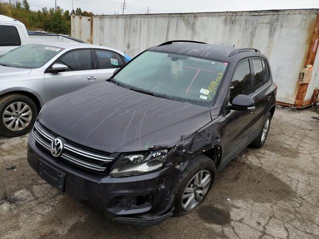 Image 1 of 2016 VOLKSWAGEN TIGUAN S 2016 with VIN WVGAV7AX2GW585354