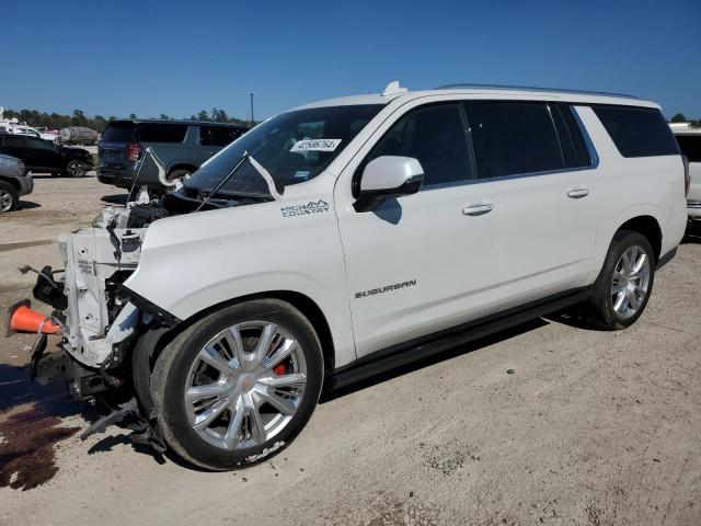 Image 1 of 2021 CHEVROLET SUBURBAN K1500 HIGH COUNTRY 2021 with VIN 1GNSKGKL9MR370973