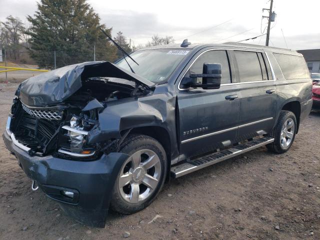 Image 1 of 2019 CHEVROLET SUBURBAN K1500 LT 2019 with VIN 1GNSKHKC5KR153889