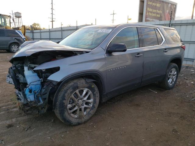 Obraz 1 z 2021 CHEVROLET TRAVERSE LS 2021 z VIN 1GNERFKW8MJ160666