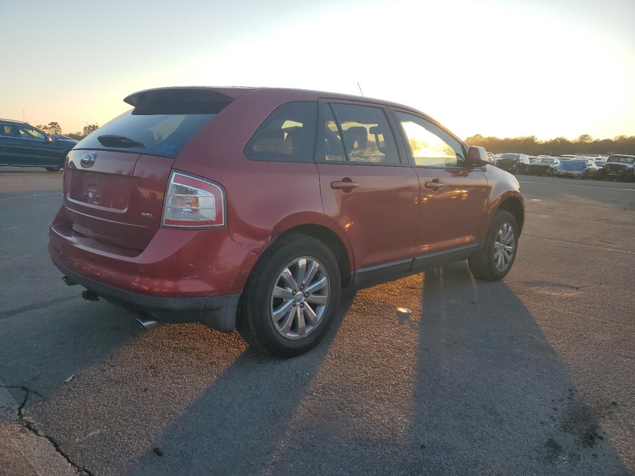 Image 3 of 2007 FORD EDGE SEL PLUS 2007 with VIN 2FMDK39C97BA57571