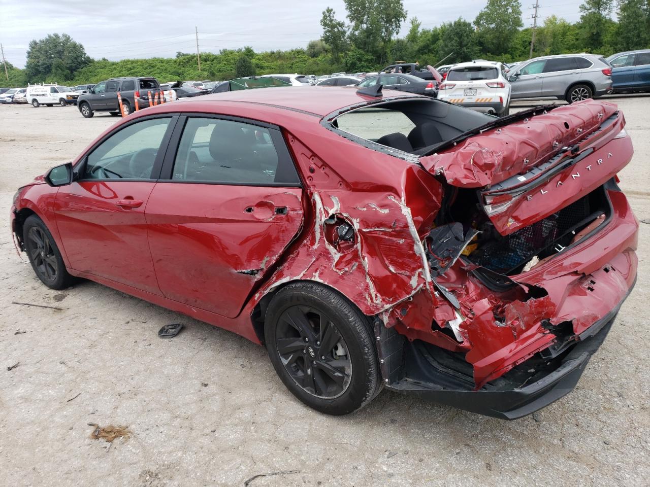 Изображение 2 2023 HYUNDAI ELANTRA SEL 2023 с VIN KMHLM4AG4PU437437