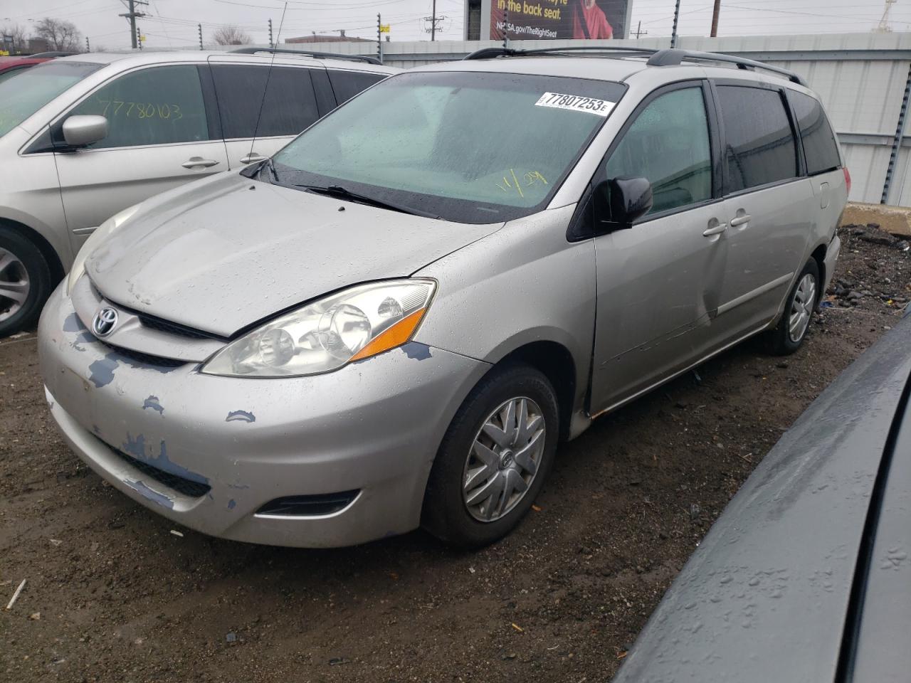 Obraz 1 z 2007 TOYOTA SIENNA CE 2007 z VIN 5TDZK23C57S025325
