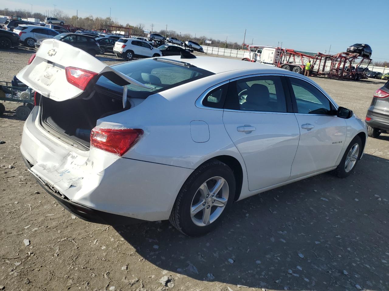 Image 3 of 2020 CHEVROLET MALIBU LS 2020 with VIN 1G1ZB5ST5LF028201
