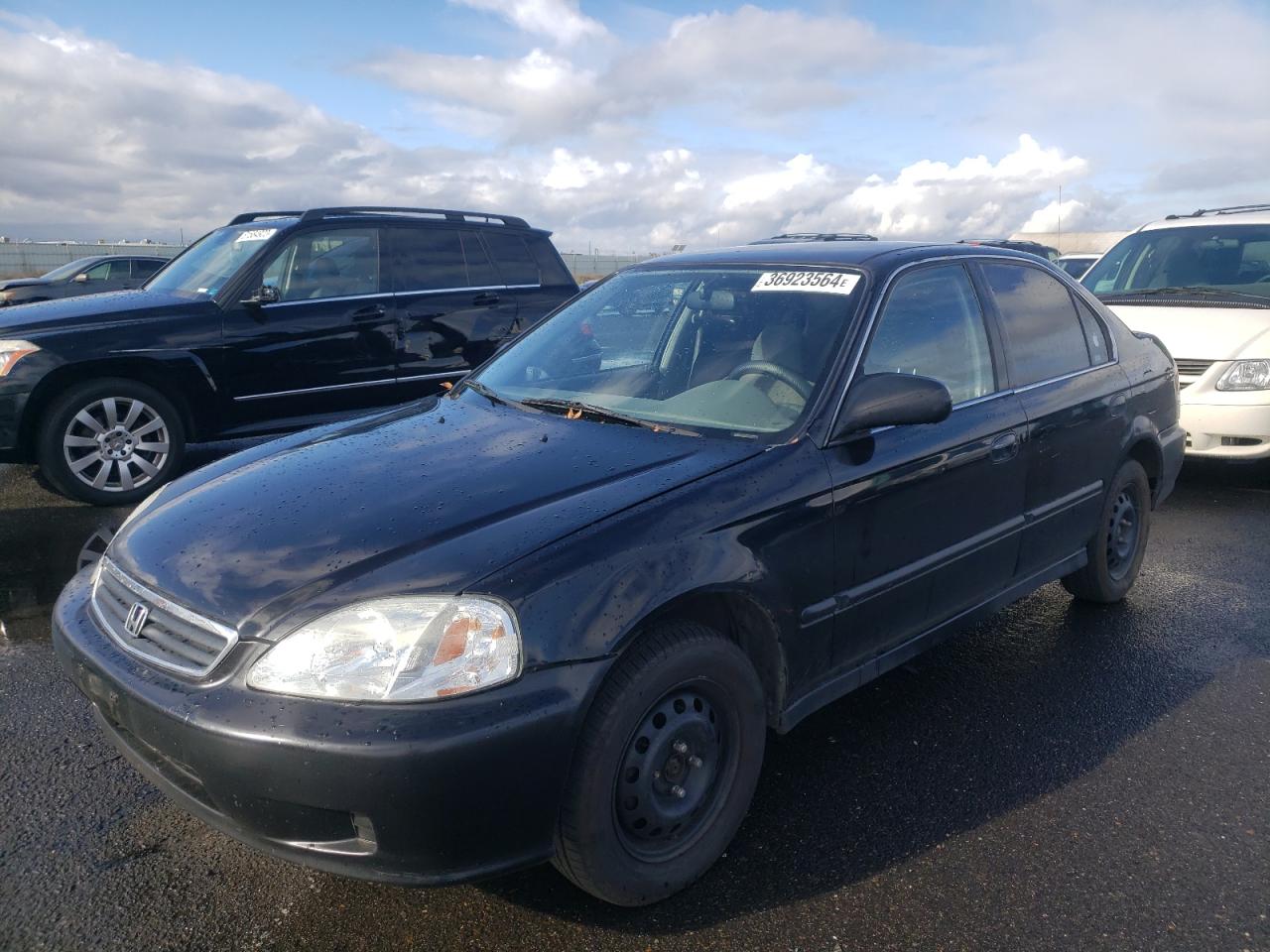 Image 1 of 2000 HONDA CIVIC LX 2000 with VIN JHMEJ6673YS001006