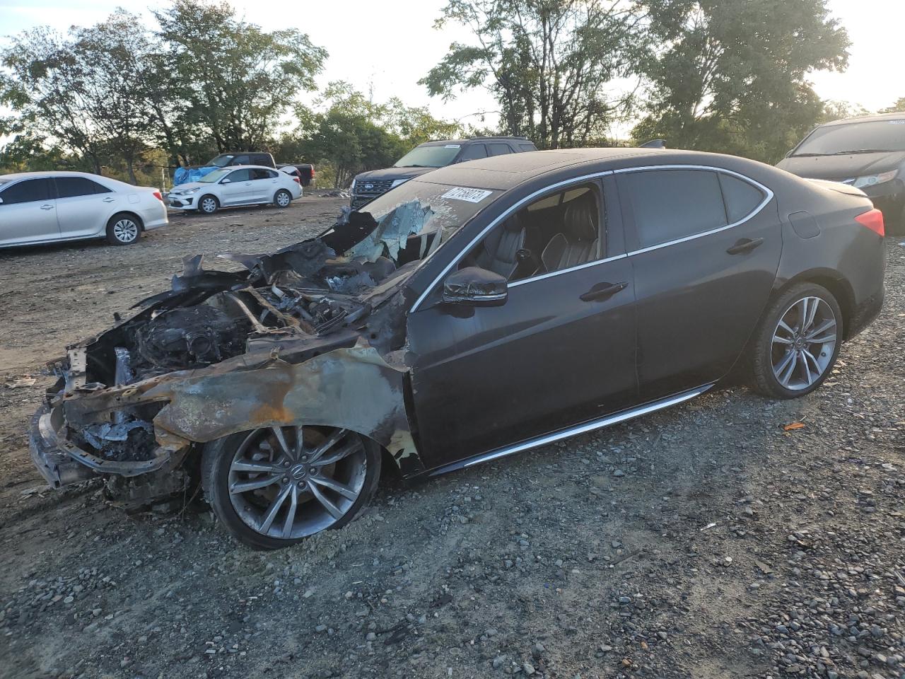 Image 1 of 2019 ACURA TLX TECHNOLOGY 2019 with VIN 19UUB3F48KA005288