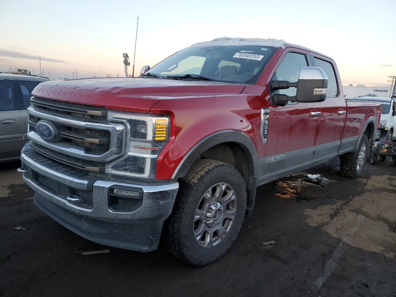Image 1 of 2022 FORD F350 SUPER DUTY 2022 with VIN 1FT8W3BT5NEC49737