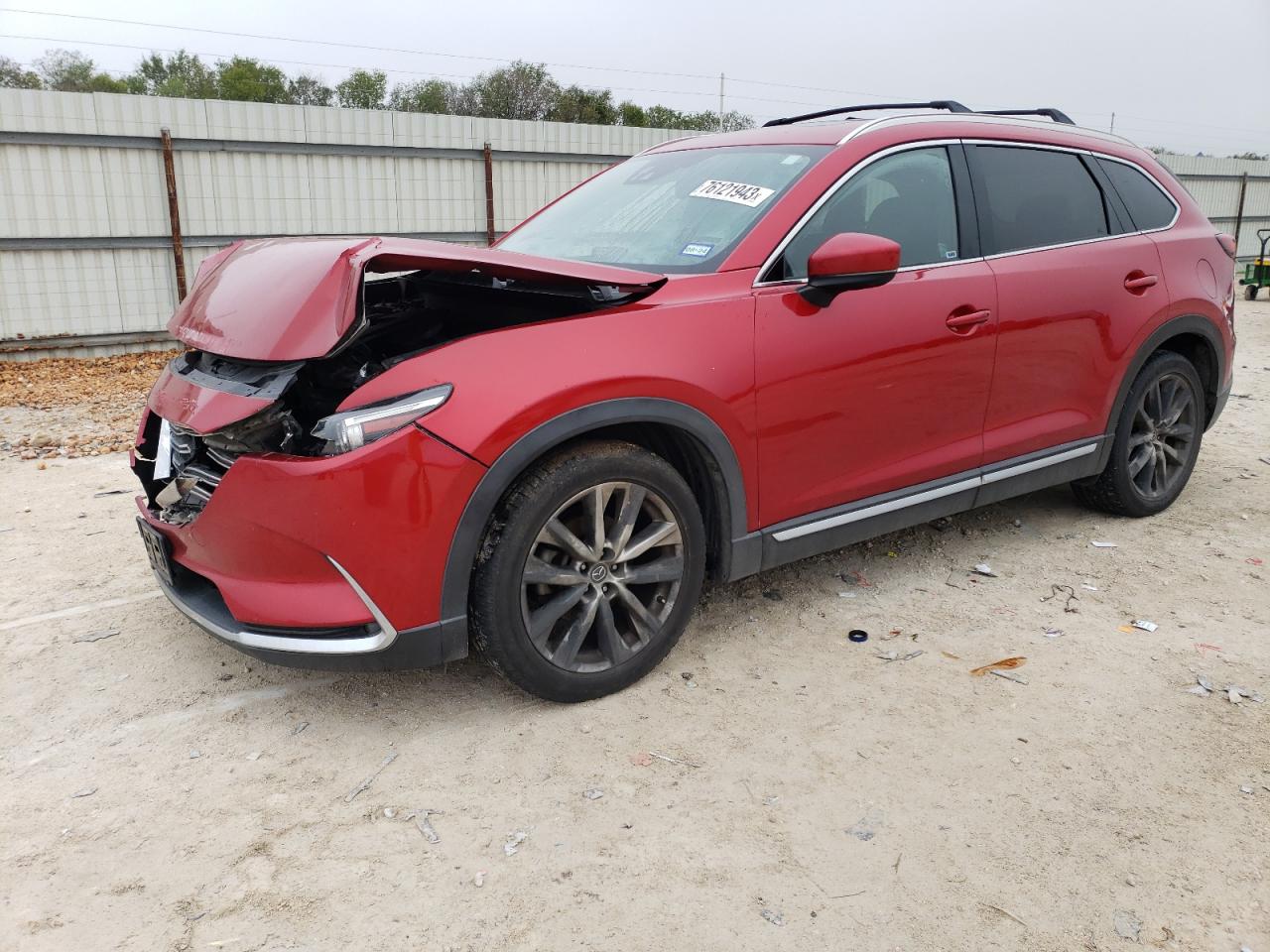 Image 1 of 2016 MAZDA CX-9 GRAND TOURING 2016 with VIN JM3TCBDY1G0105549