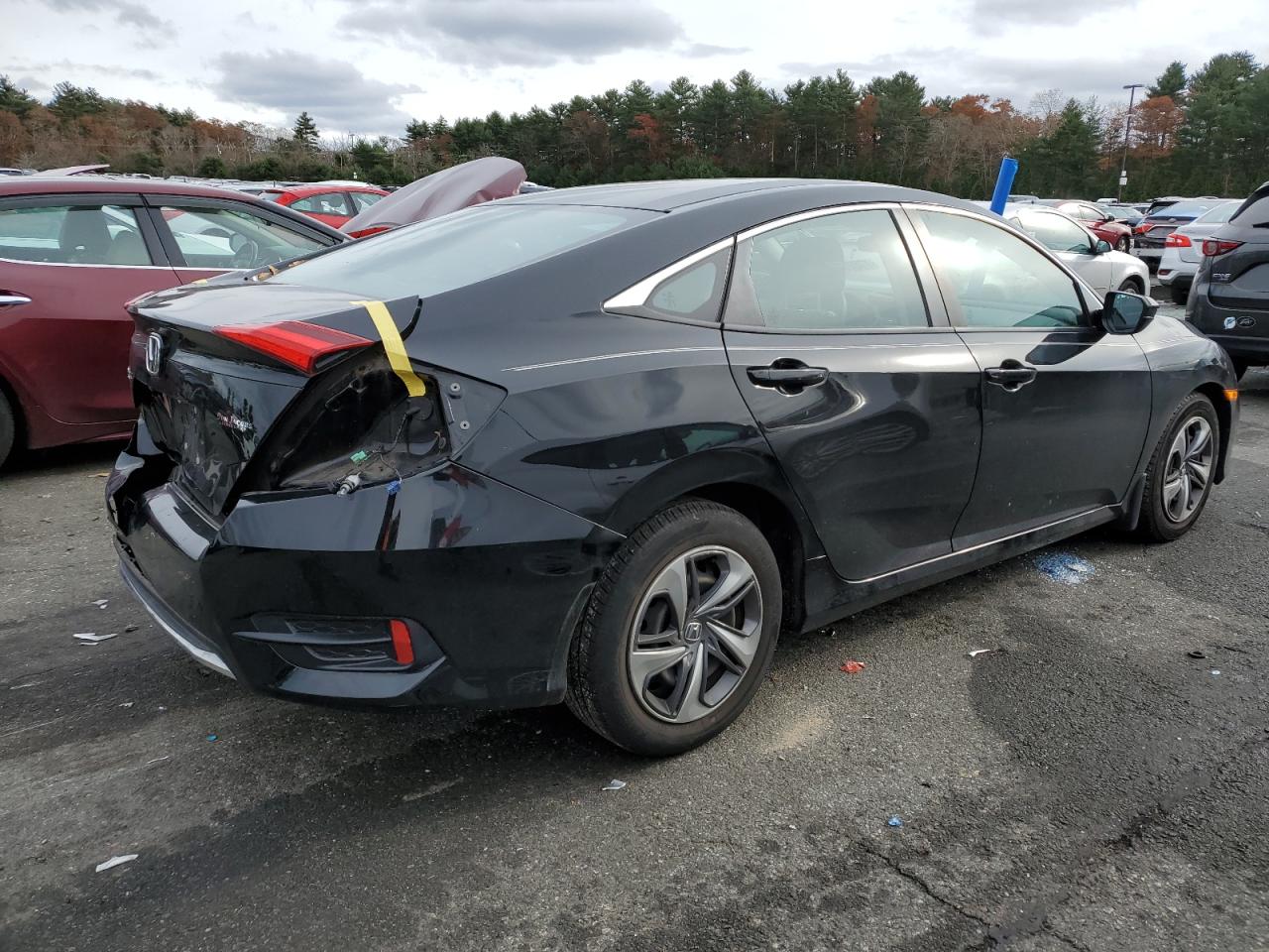 Изображение 3 2019 HONDA CIVIC LX 2019 с VIN 2HGFC2F69KH574265