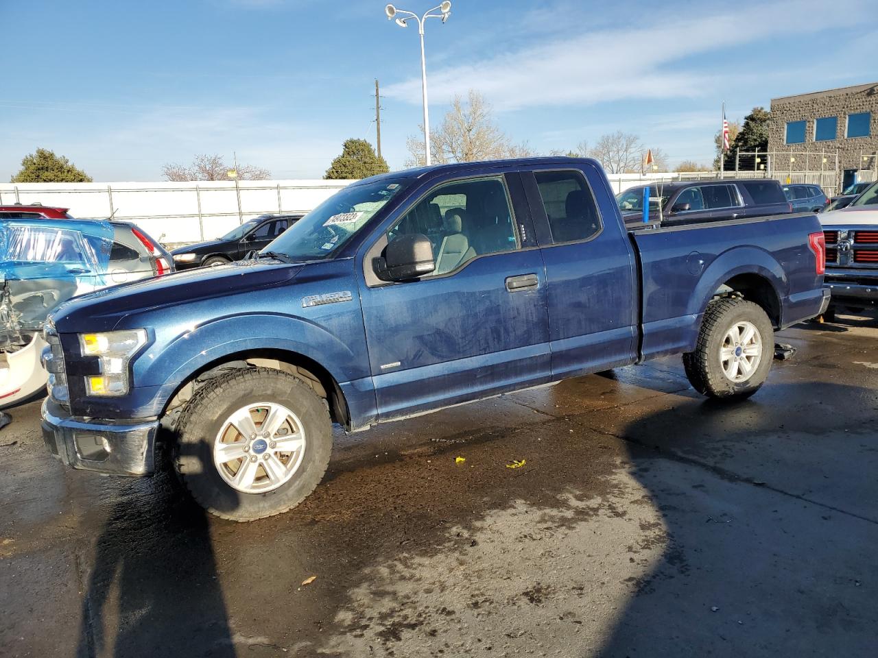 Image 1 of 2016 FORD F150 SUPER CAB 2016 with VIN 1FTEX1CP9GKD60382